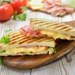 Käsesandwich mit Käse etc.