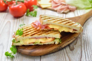 Käsesandwich mit Käse etc.