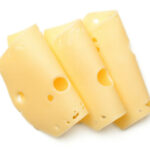 Scheibe Käse